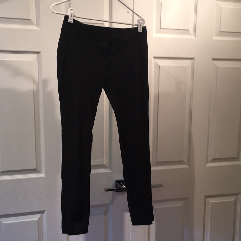 Vince Camuto black stretch slacks